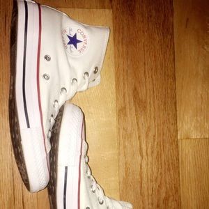 converse all star high top, never worn